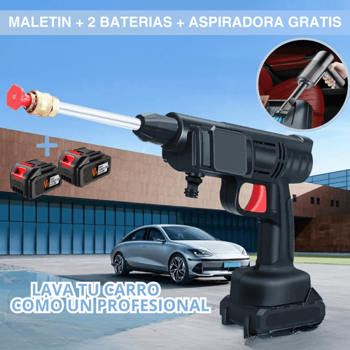 HIDROLAVADORA INALAMBRICA DE ALTA PRESION + REGALOS